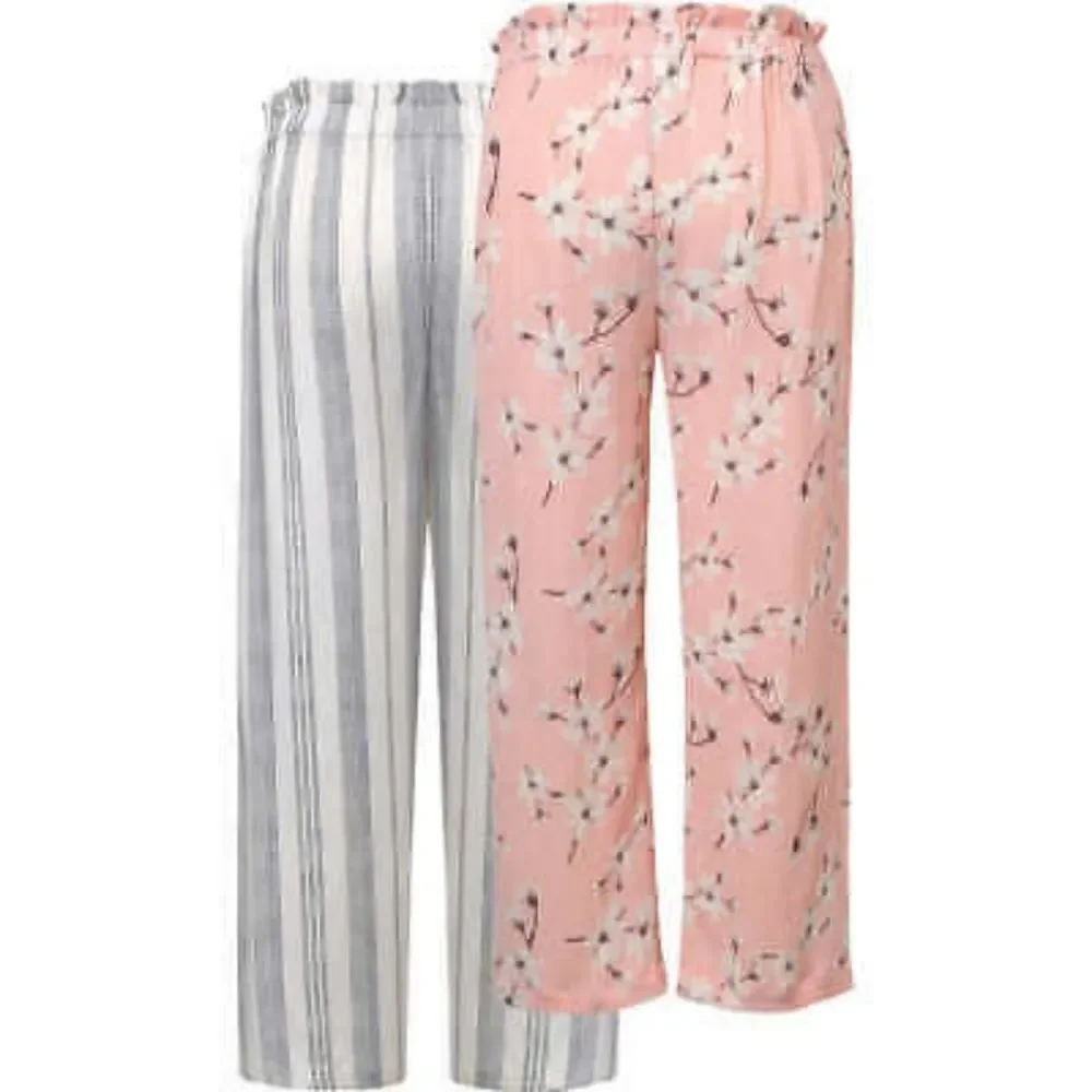 Jessica Simpson Girl's 2 Pack Pajama Pants